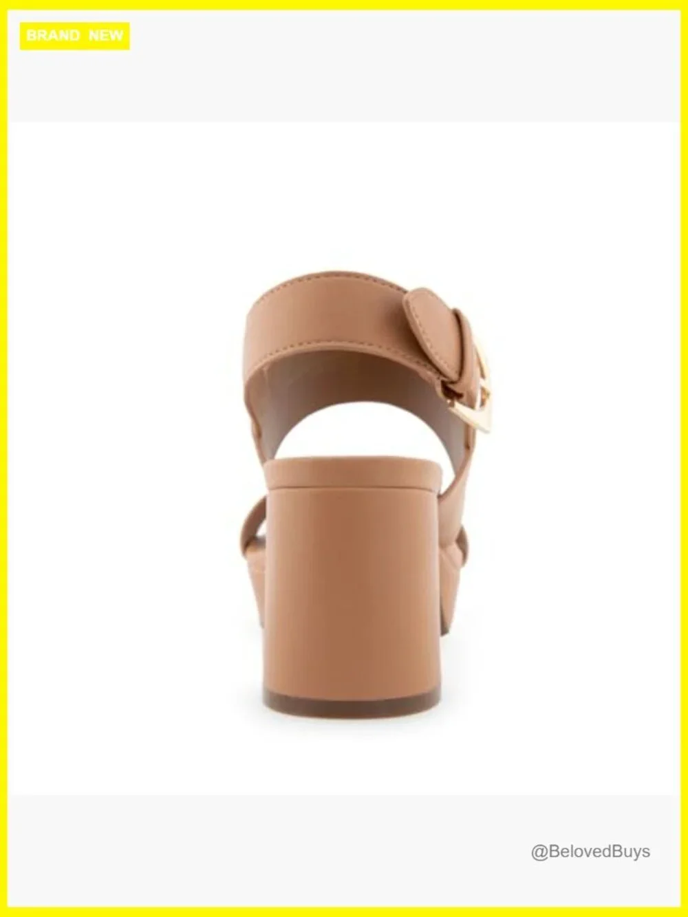 Women's Platform Heeled Sandal with Memory Foam Insole